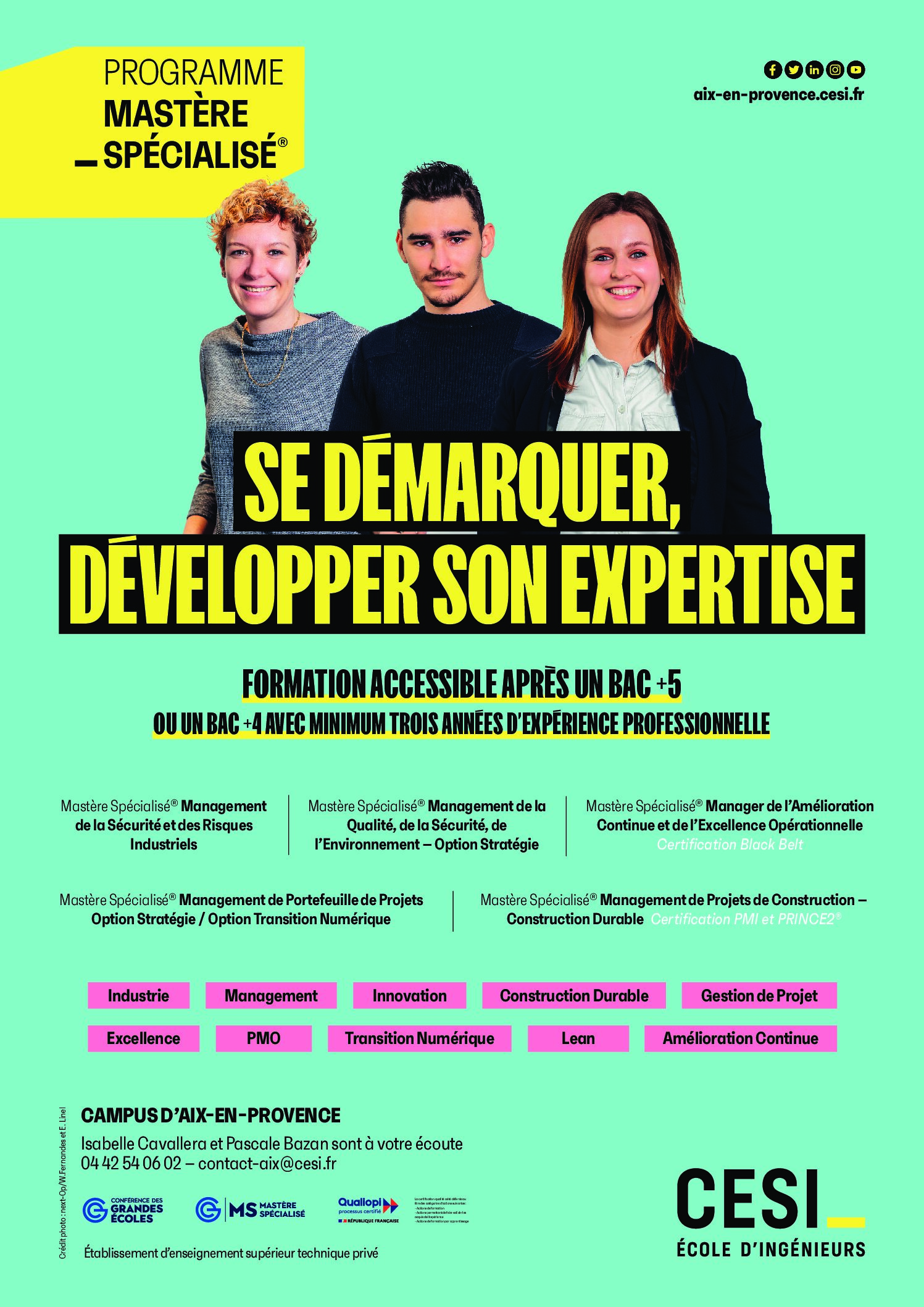 Conception et mise en page d'une affiche