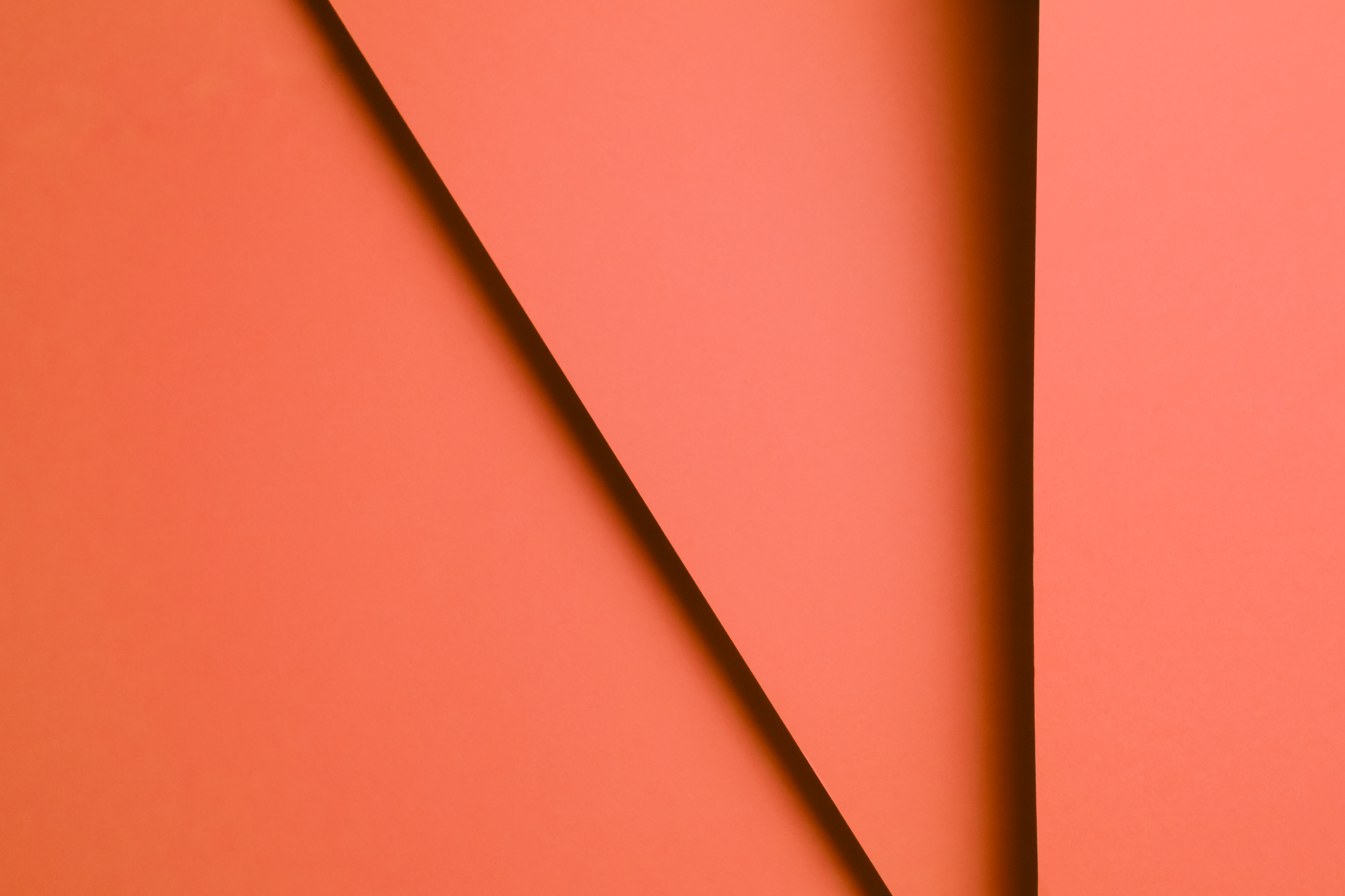 Flat background with different color layers orange. Abstract modern background black diagonal layer