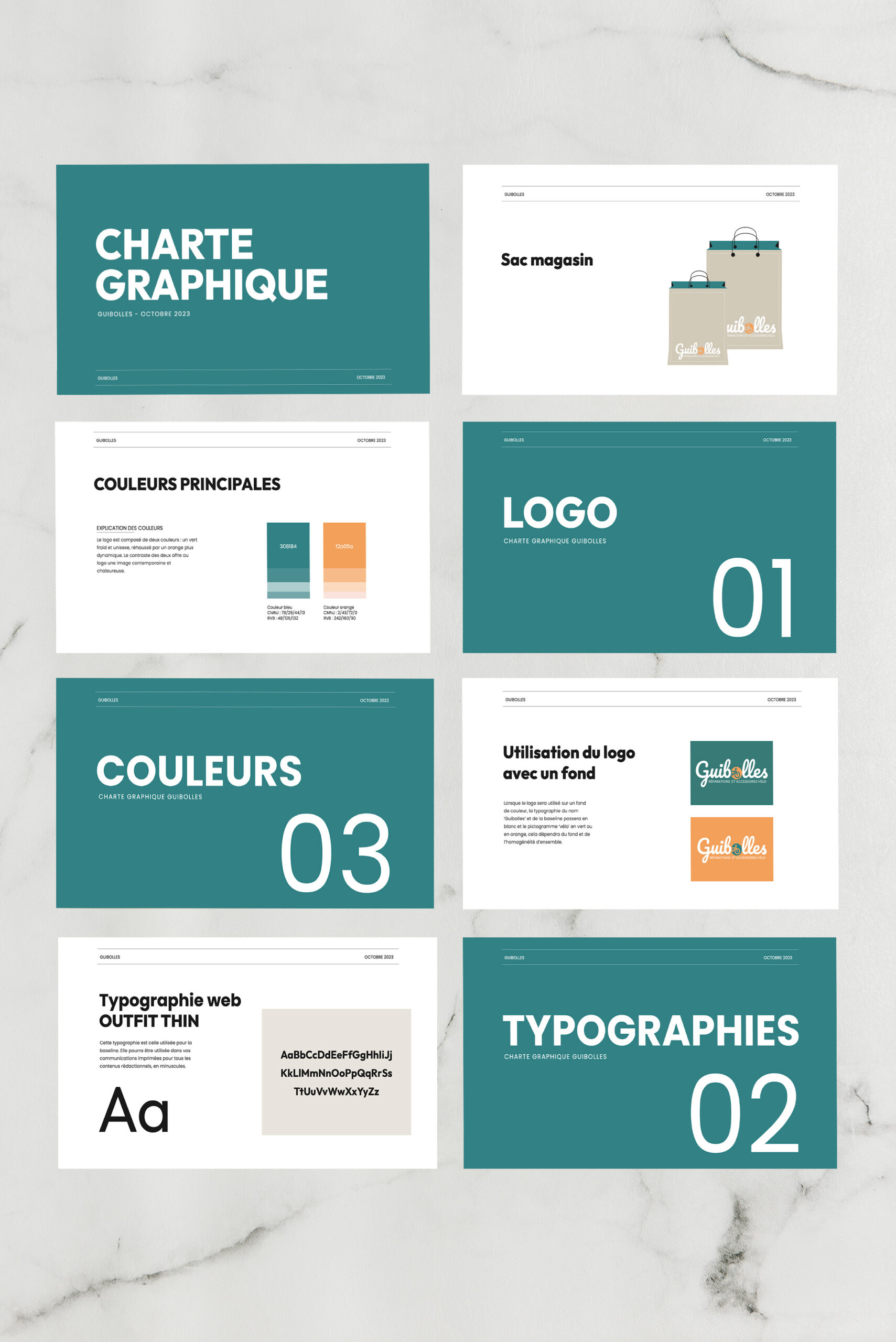 Création, conception et reflexion d'une charte graphique print et web