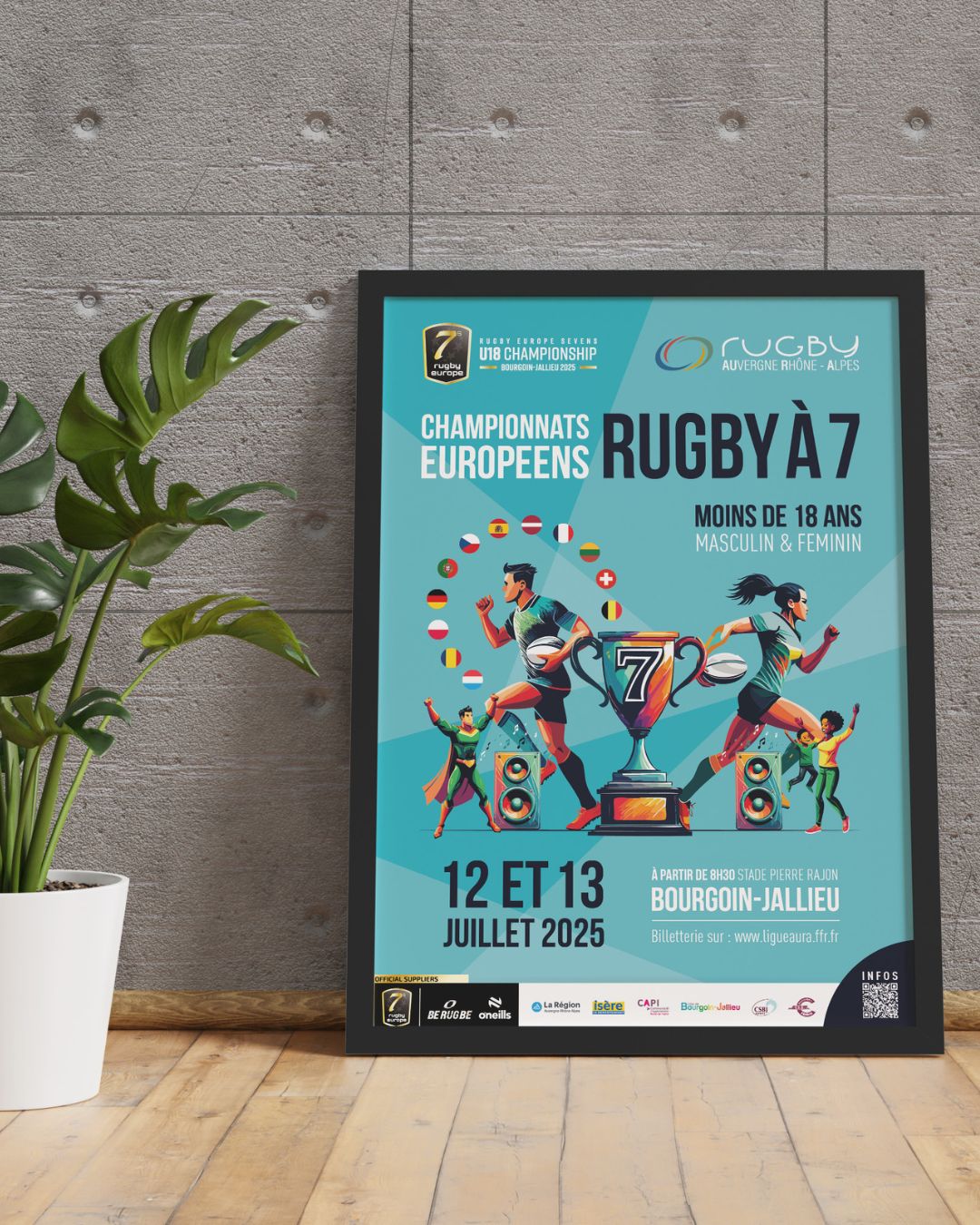 Création de l'affiche du championnat